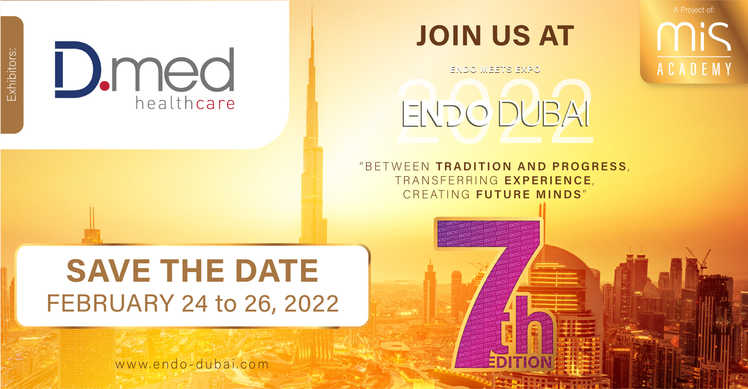 Meet us at ENDO Dubai 2022